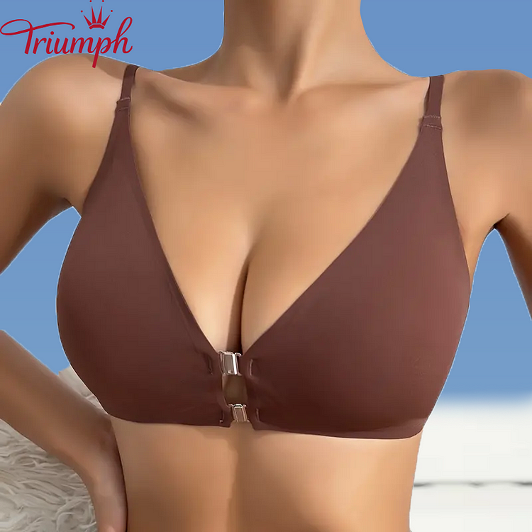 Triumph - 2 db 💥Ice Silk vezeték nélküli varrat nélküli melltartó【75A-95F】